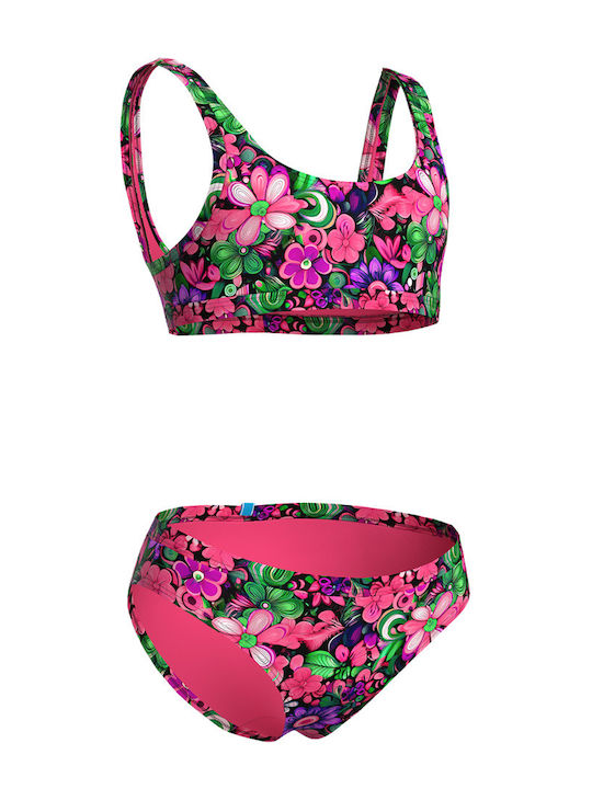 Arena Water Kinder Badebekleidung Bikini Mit Langen Ärmeln Multi