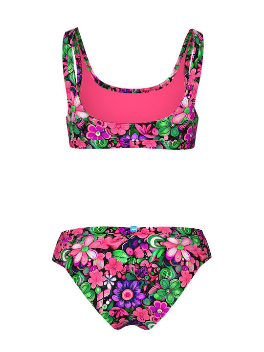 Arena Water Kinder Badebekleidung Bikini Mit Langen Ärmeln Multi