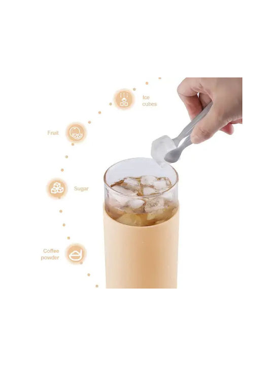 Cocktail/Trinken Wasser Glas in Grün Farbe mit Strohhalm 550ml