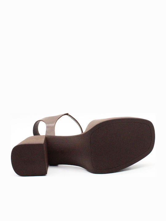 Leather Brown Sandals