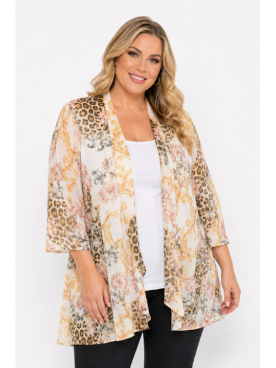 Women's Cardigan Beige SH-64930-26CA-Beige