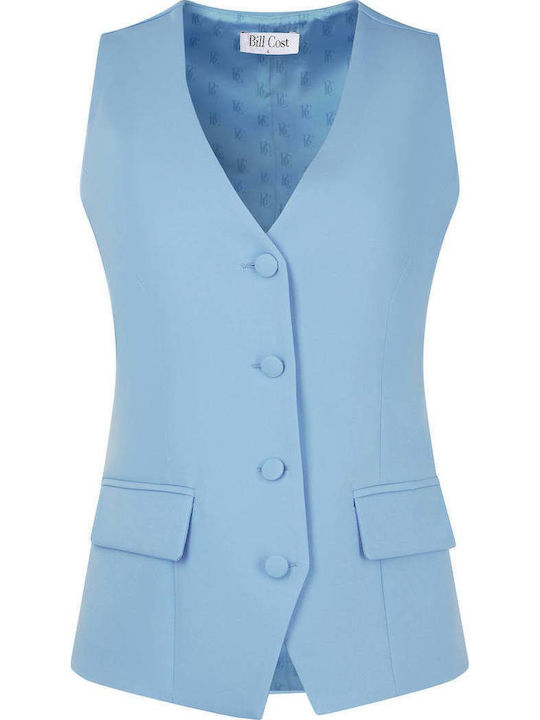 Damen Weste 10-031090-0 Hellblau Siel S