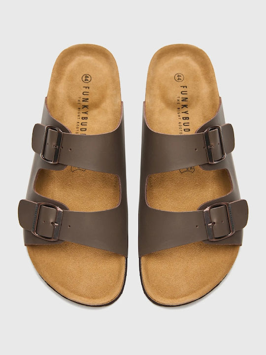 Herren Flip-Flops Braun