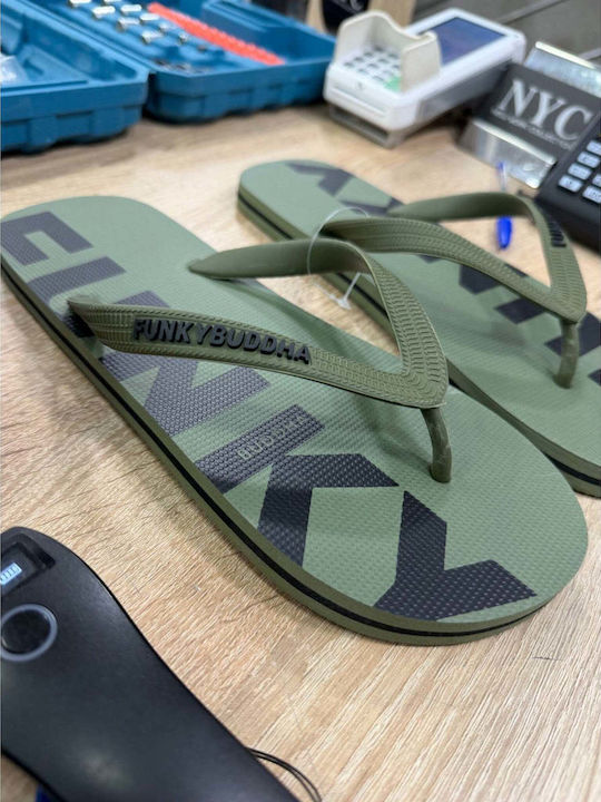 Ανδρικά Flip Flops Χακί