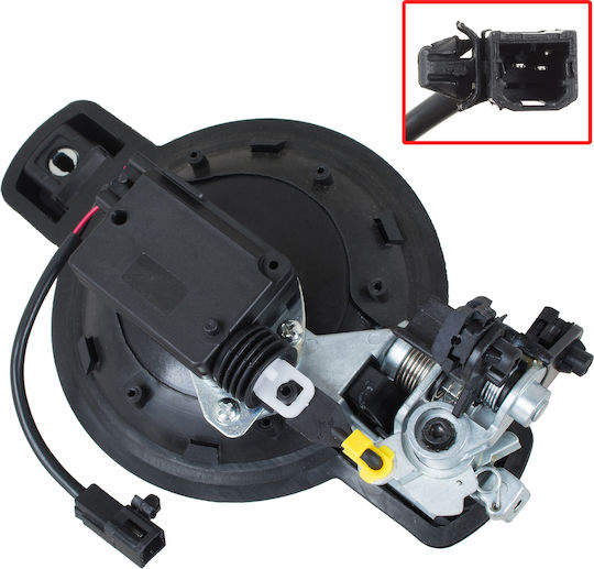 Türgriff mit Platzierung Rückseite Fiat Doblo 2001