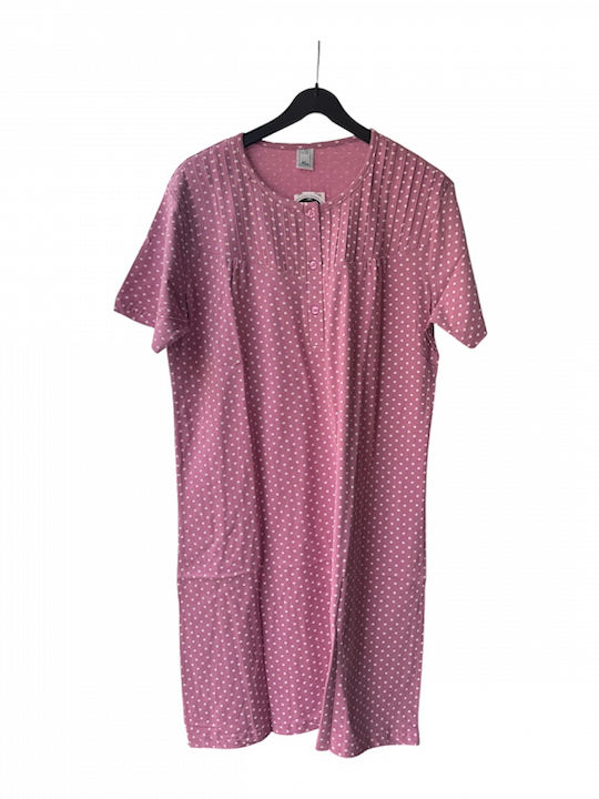 Nina Club Summer Women's Nightgown Lilac