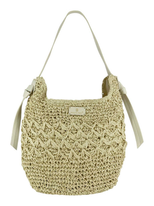 Straw Women's Shoulder Bag Green
