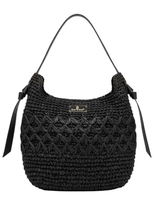 Rattan Damen Schultertasche Braun XY-2638-BRAUN