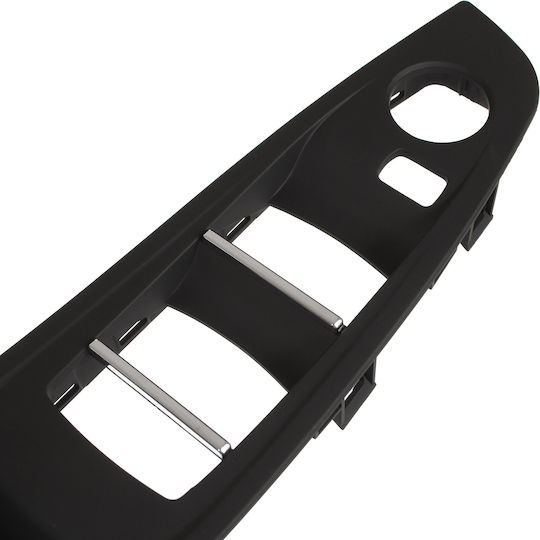 BMW Seria 5 F10 F11 09-17 Mâner Interior Ușă Stânga Față Negru 1 Orificiu