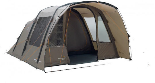 Easy Camp Brimnes 5 Air Automatic Camping Tent Tunnel Khaki with Double Cloth 4 Seasons for 5 People 470x320x195cm
