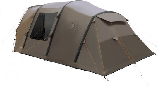 Easy Camp Brimnes 5 Air Automatic Camping Tent Tunnel Khaki with Double Cloth 4 Seasons for 5 People 470x320x195cm