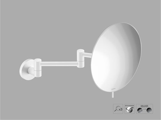 Sanco Sanco Schminkspiegel Wand 118cm Grauer MR-701-M118