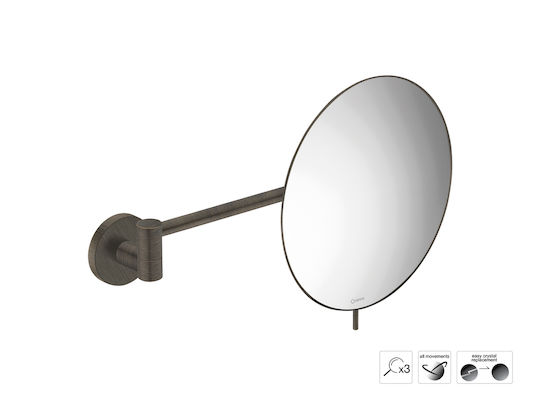 Sanco Sanco Schminkspiegel Wand 118cm Grauer MR-705-M118