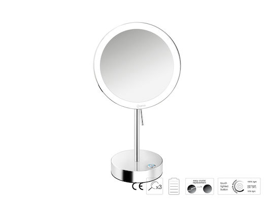 Sanco Sanco Schminkspiegel Tischgerät mit Licht 103cm Braune