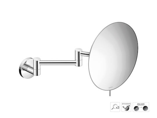Sanco Sanco Schminkspiegel Wand 103cm Braune