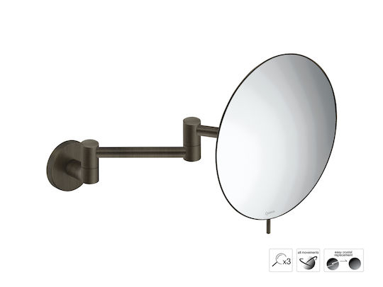 Sanco Sanco Schminkspiegel Wand 103cm Braune