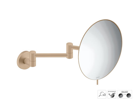 Sanco Sanco Schminkspiegel Wand 104cm Grauer