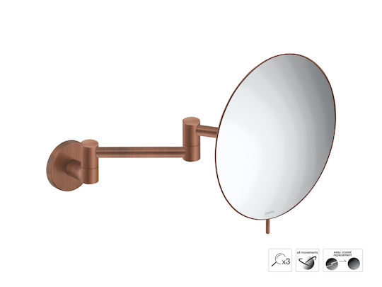 Sanco Sanco Schminkspiegel Wand 103cm Braune