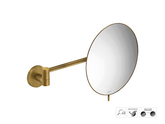 Sanco Sanco Schminkspiegel Wand 118cm Grauer MR-705-M118