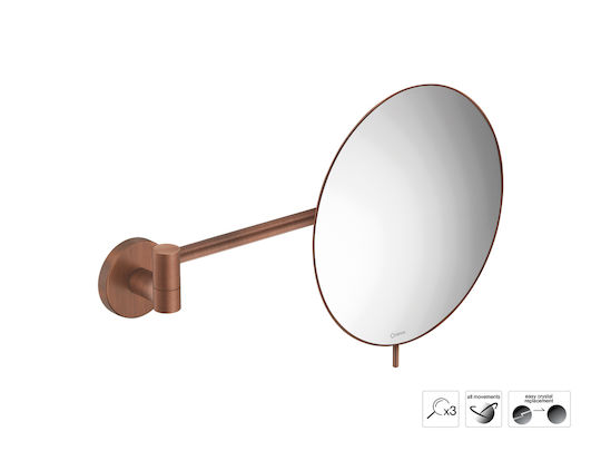 Sanco Sanco Schminkspiegel Wand 118cm Grauer MR-705-M118
