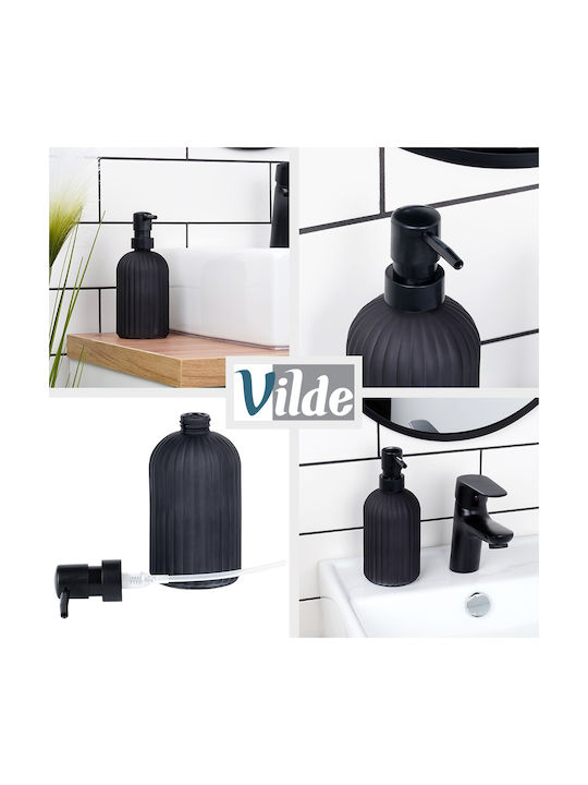 Vilde Vilde Spender Für Küche Glas Schwarz 400ml