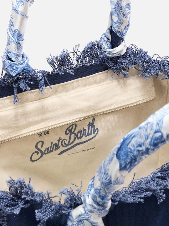 MC2 Beach Bag Made of Blue Canvas
