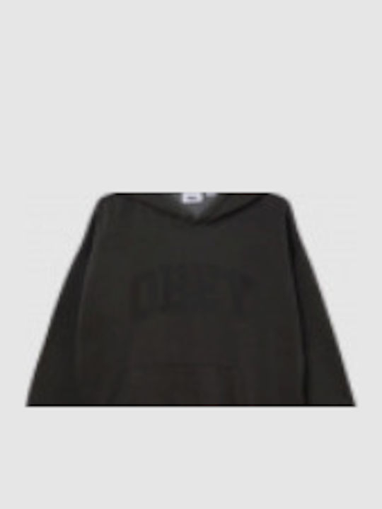 Pigment Sweatshirt with Hood Pigment Stretch Limo