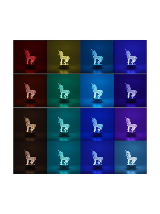 Alista Home Lămpi Decorative Pentru Masă LED Unicorn 3x3cm