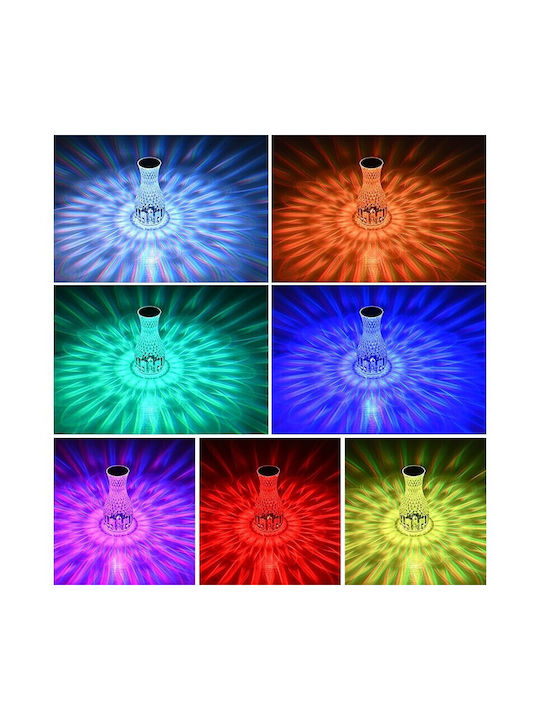 Alista Home Lămpi Decorative Pentru Masă LED RGB Vază 20x12cm