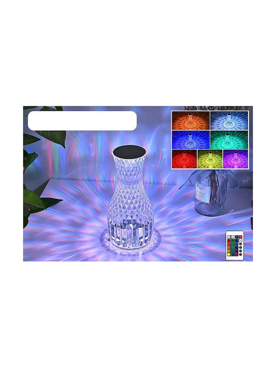 Alista Home Lămpi Decorative Pentru Masă LED RGB Vază 20x12cm