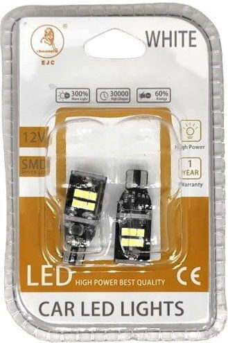 Ejc Λάμπες Αυτοκινήτου Canbus 12v 2τμχ Ψυχρό Φως – Led Light
