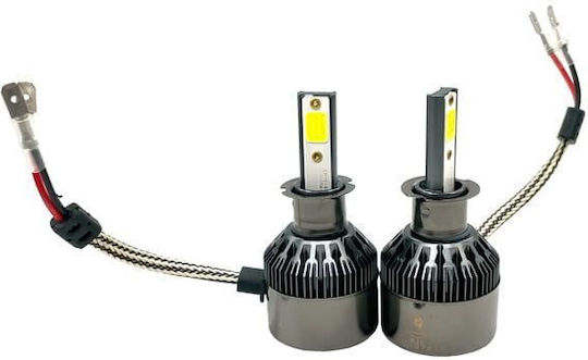 Ejc Λάμπα Αυτοκινήτου H3 6000κ C12 Led Headlight
