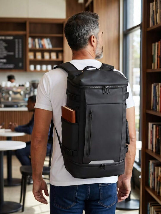 Forecast Waterproof Laptop Backpack 15.6" in Black Colour forecast-1205-black