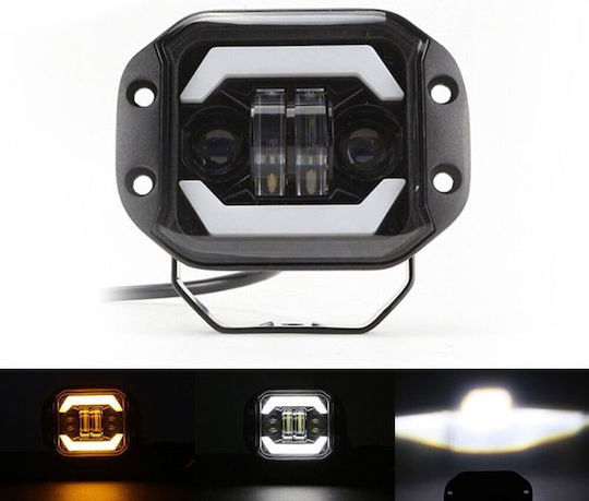 Ejc Led Προβολέας Εργασίας 6000κ 10-80v Led Working Light
