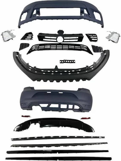 Body Kit VW Polo 6R 2009-2017 WRC Look LED DRL