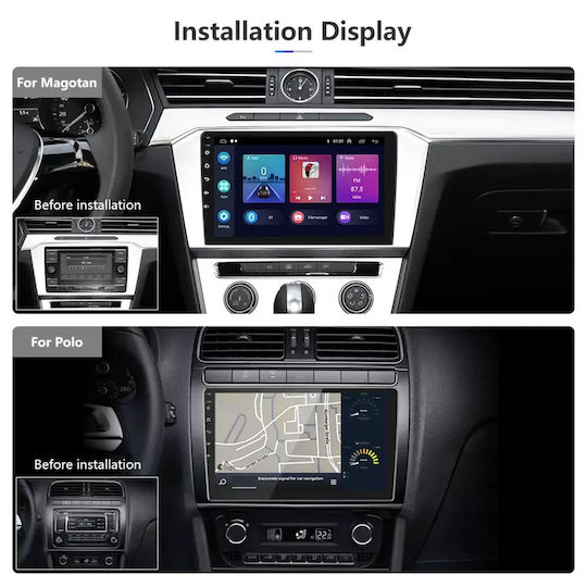 Ηχοσύστημα Αυτοκινήτου για Nissan Qashqai 2009 (Bluetooth/USB/WiFi/GPS/Apple-Carplay/Android-Auto) με Οθόνη Αφής 9"