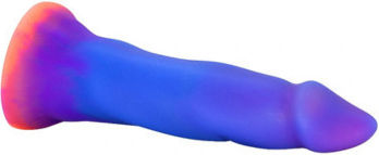 Passion Labs Dildo με Βεντούζα Μωβ