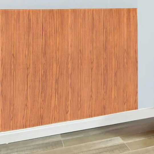 Panouri Decorative 3D Din PVC Autoadezive Maro 70x70cm 10 Bucăți