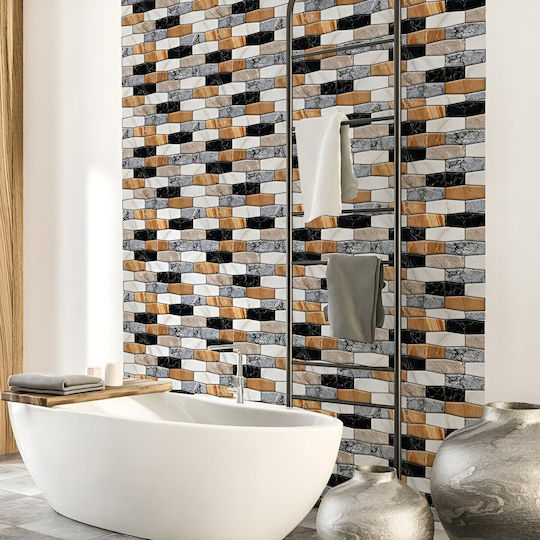 Panouri Decorative 3D Autoadezive Maro 30x30cm 10 Bucăți