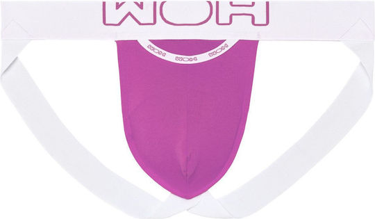 WOH Ανδρικό Εσώρουχο Jockstrap Ροζ