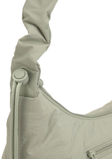 Laessig Diaper Bag-Changing Mat Shoulder/Handbag Green