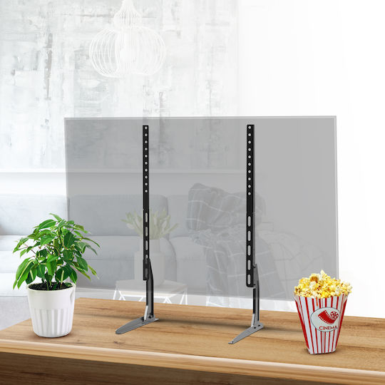 Suport Tv Universal Vesa 40-80 Inch Max 50kg Reglabil Bază Stabilă Metalică Neagră