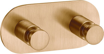 Sanco Ergon 00646-M25 Double Bathroom Hook With Screws Bronze