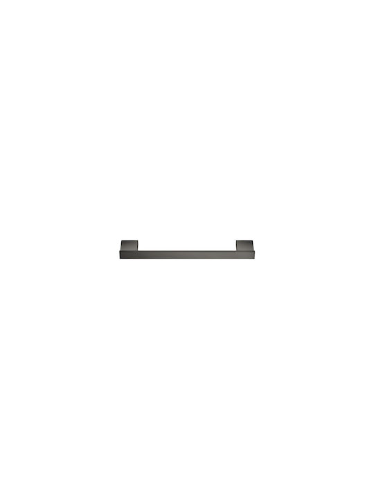 Sanco Monogram 120404-30-M118 Single Wall-Mounted Bathroom Rail With Screws Gray