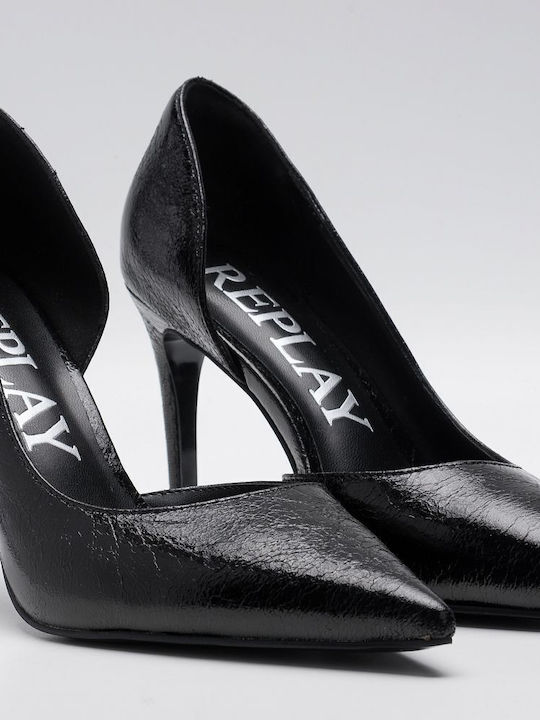 Spitze Zehe Pumps Schwarz