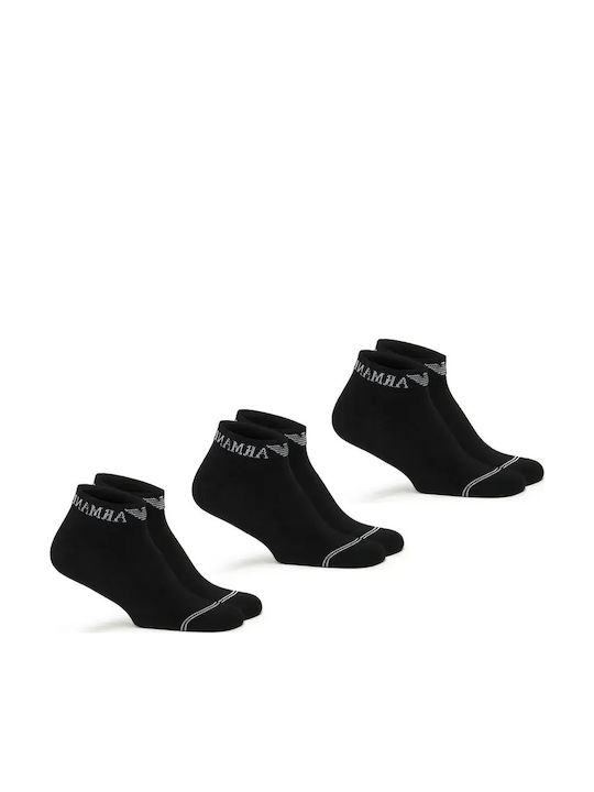 Emporio Armani Women's Black Socks 3Pack