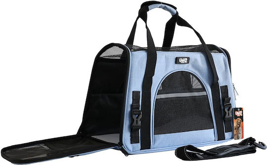 Uniq Waterproof Backpack for Dog Cat Carrying Up to 7kg Blue L40xW26xH20cm