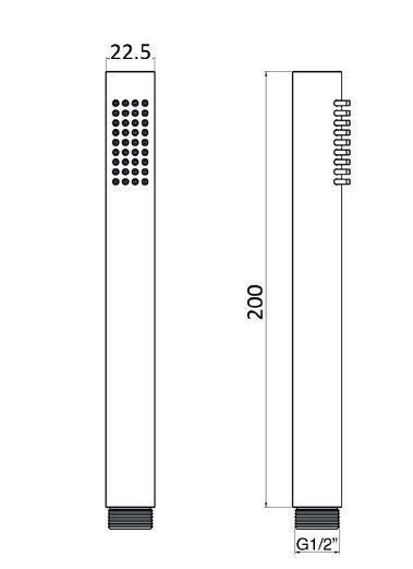 Piccadilly Showerhead