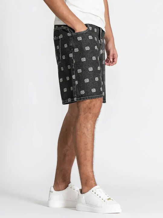 Ανδρική Βερμούδα Τζιν Anthracite Grey
