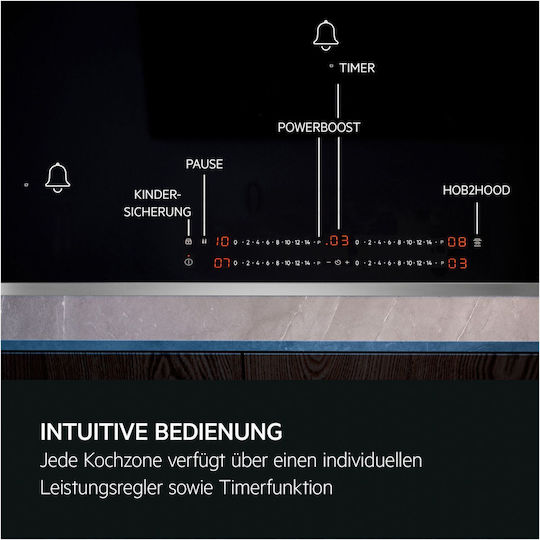 AEG Induktions-Kochfeld Autonom 86.8x60cm
